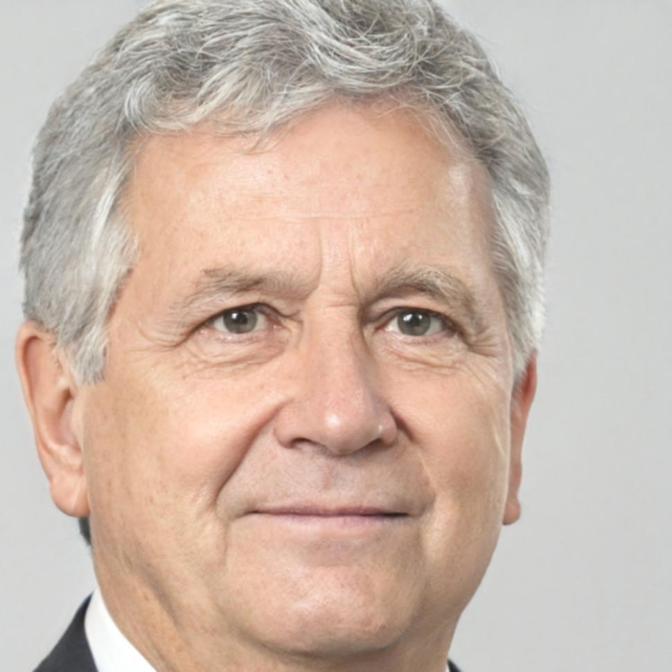 Portrait de conseiller financier senior